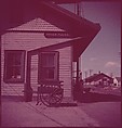 [464 Interior and Exterior Views of Railroad Station Depots, for Fortune Article "The U.S. Depot"], Walker Evans (American, St. Louis, Missouri 1903–1975 New Haven, Connecticut), Color film transparency