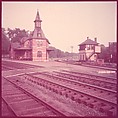 [464 Interior and Exterior Views of Railroad Station Depots, for Fortune Article "The U.S. Depot"], Walker Evans (American, St. Louis, Missouri 1903–1975 New Haven, Connecticut), Color film transparency