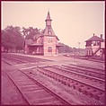 [464 Interior and Exterior Views of Railroad Station Depots, for Fortune Article "The U.S. Depot"], Walker Evans (American, St. Louis, Missouri 1903–1975 New Haven, Connecticut), Color film transparency