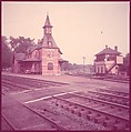 [464 Interior and Exterior Views of Railroad Station Depots, for Fortune Article "The U.S. Depot"], Walker Evans (American, St. Louis, Missouri 1903–1975 New Haven, Connecticut), Color film transparency