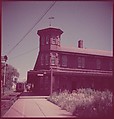 [464 Interior and Exterior Views of Railroad Station Depots, for Fortune Article "The U.S. Depot"], Walker Evans (American, St. Louis, Missouri 1903–1975 New Haven, Connecticut), Color film transparency