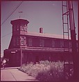 [464 Interior and Exterior Views of Railroad Station Depots, for Fortune Article "The U.S. Depot"], Walker Evans (American, St. Louis, Missouri 1903–1975 New Haven, Connecticut), Color film transparency