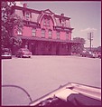 [464 Interior and Exterior Views of Railroad Station Depots, for Fortune Article "The U.S. Depot"], Walker Evans (American, St. Louis, Missouri 1903–1975 New Haven, Connecticut), Color film transparency