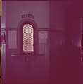 [464 Interior and Exterior Views of Railroad Station Depots, for Fortune Article "The U.S. Depot"], Walker Evans (American, St. Louis, Missouri 1903–1975 New Haven, Connecticut), Color film transparency