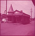[464 Interior and Exterior Views of Railroad Station Depots, for Fortune Article "The U.S. Depot"], Walker Evans (American, St. Louis, Missouri 1903–1975 New Haven, Connecticut), Color film transparency