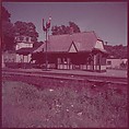 [464 Interior and Exterior Views of Railroad Station Depots, for Fortune Article "The U.S. Depot"], Walker Evans (American, St. Louis, Missouri 1903–1975 New Haven, Connecticut), Color film transparency