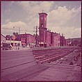 [464 Interior and Exterior Views of Railroad Station Depots, for Fortune Article "The U.S. Depot"], Walker Evans (American, St. Louis, Missouri 1903–1975 New Haven, Connecticut), Color film transparency