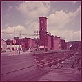 [464 Interior and Exterior Views of Railroad Station Depots, for Fortune Article "The U.S. Depot"], Walker Evans (American, St. Louis, Missouri 1903–1975 New Haven, Connecticut), Color film transparency