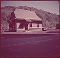[464 Interior and Exterior Views of Railroad Station Depots, for Fortune Article "The U.S. Depot"], Walker Evans (American, St. Louis, Missouri 1903–1975 New Haven, Connecticut), Color film transparency