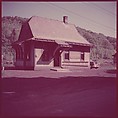 [464 Interior and Exterior Views of Railroad Station Depots, for Fortune Article "The U.S. Depot"], Walker Evans (American, St. Louis, Missouri 1903–1975 New Haven, Connecticut), Color film transparency