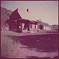 [464 Interior and Exterior Views of Railroad Station Depots, for Fortune Article "The U.S. Depot"], Walker Evans (American, St. Louis, Missouri 1903–1975 New Haven, Connecticut), Color film transparency