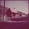 [464 Interior and Exterior Views of Railroad Station Depots, for Fortune Article "The U.S. Depot"], Walker Evans (American, St. Louis, Missouri 1903–1975 New Haven, Connecticut), Color film transparency