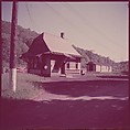 [464 Interior and Exterior Views of Railroad Station Depots, for Fortune Article "The U.S. Depot"], Walker Evans (American, St. Louis, Missouri 1903–1975 New Haven, Connecticut), Color film transparency