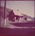 [464 Interior and Exterior Views of Railroad Station Depots, for Fortune Article "The U.S. Depot"], Walker Evans (American, St. Louis, Missouri 1903–1975 New Haven, Connecticut), Color film transparency