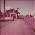[464 Interior and Exterior Views of Railroad Station Depots, for Fortune Article "The U.S. Depot"], Walker Evans (American, St. Louis, Missouri 1903–1975 New Haven, Connecticut), Color film transparency