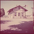 [464 Interior and Exterior Views of Railroad Station Depots, for Fortune Article "The U.S. Depot"], Walker Evans (American, St. Louis, Missouri 1903–1975 New Haven, Connecticut), Color film transparency