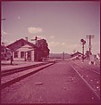 [464 Interior and Exterior Views of Railroad Station Depots, for Fortune Article "The U.S. Depot"], Walker Evans (American, St. Louis, Missouri 1903–1975 New Haven, Connecticut), Color film transparency