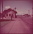 [464 Interior and Exterior Views of Railroad Station Depots, for Fortune Article "The U.S. Depot"], Walker Evans (American, St. Louis, Missouri 1903–1975 New Haven, Connecticut), Color film transparency