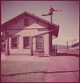 [464 Interior and Exterior Views of Railroad Station Depots, for Fortune Article "The U.S. Depot"], Walker Evans (American, St. Louis, Missouri 1903–1975 New Haven, Connecticut), Color film transparency