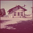 [464 Interior and Exterior Views of Railroad Station Depots, for Fortune Article "The U.S. Depot"], Walker Evans (American, St. Louis, Missouri 1903–1975 New Haven, Connecticut), Color film transparency