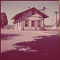 [464 Interior and Exterior Views of Railroad Station Depots, for Fortune Article "The U.S. Depot"], Walker Evans (American, St. Louis, Missouri 1903–1975 New Haven, Connecticut), Color film transparency