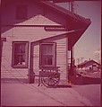 [464 Interior and Exterior Views of Railroad Station Depots, for Fortune Article "The U.S. Depot"], Walker Evans (American, St. Louis, Missouri 1903–1975 New Haven, Connecticut), Color film transparency