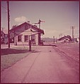 [464 Interior and Exterior Views of Railroad Station Depots, for Fortune Article "The U.S. Depot"], Walker Evans (American, St. Louis, Missouri 1903–1975 New Haven, Connecticut), Color film transparency