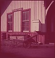 [464 Interior and Exterior Views of Railroad Station Depots, for Fortune Article "The U.S. Depot"], Walker Evans (American, St. Louis, Missouri 1903–1975 New Haven, Connecticut), Color film transparency