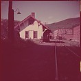[464 Interior and Exterior Views of Railroad Station Depots, for Fortune Article "The U.S. Depot"], Walker Evans (American, St. Louis, Missouri 1903–1975 New Haven, Connecticut), Color film transparency