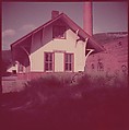 [464 Interior and Exterior Views of Railroad Station Depots, for Fortune Article "The U.S. Depot"], Walker Evans (American, St. Louis, Missouri 1903–1975 New Haven, Connecticut), Color film transparency