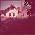 [464 Interior and Exterior Views of Railroad Station Depots, for Fortune Article "The U.S. Depot"], Walker Evans (American, St. Louis, Missouri 1903–1975 New Haven, Connecticut), Color film transparency