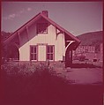[464 Interior and Exterior Views of Railroad Station Depots, for Fortune Article "The U.S. Depot"], Walker Evans (American, St. Louis, Missouri 1903–1975 New Haven, Connecticut), Color film transparency