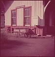 [464 Interior and Exterior Views of Railroad Station Depots, for Fortune Article "The U.S. Depot"], Walker Evans (American, St. Louis, Missouri 1903–1975 New Haven, Connecticut), Color film transparency