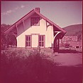 [464 Interior and Exterior Views of Railroad Station Depots, for Fortune Article "The U.S. Depot"], Walker Evans (American, St. Louis, Missouri 1903–1975 New Haven, Connecticut), Color film transparency
