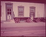 [464 Interior and Exterior Views of Railroad Station Depots, for Fortune Article "The U.S. Depot"], Walker Evans (American, St. Louis, Missouri 1903–1975 New Haven, Connecticut), Color film transparency