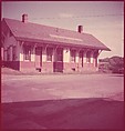 [464 Interior and Exterior Views of Railroad Station Depots, for Fortune Article "The U.S. Depot"], Walker Evans (American, St. Louis, Missouri 1903–1975 New Haven, Connecticut), Color film transparency