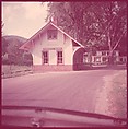 [464 Interior and Exterior Views of Railroad Station Depots, for Fortune Article "The U.S. Depot"], Walker Evans (American, St. Louis, Missouri 1903–1975 New Haven, Connecticut), Color film transparency