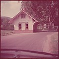 [464 Interior and Exterior Views of Railroad Station Depots, for Fortune Article "The U.S. Depot"], Walker Evans (American, St. Louis, Missouri 1903–1975 New Haven, Connecticut), Color film transparency