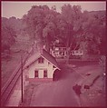 [464 Interior and Exterior Views of Railroad Station Depots, for Fortune Article "The U.S. Depot"], Walker Evans (American, St. Louis, Missouri 1903–1975 New Haven, Connecticut), Color film transparency
