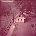 [464 Interior and Exterior Views of Railroad Station Depots, for Fortune Article "The U.S. Depot"], Walker Evans (American, St. Louis, Missouri 1903–1975 New Haven, Connecticut), Color film transparency