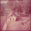 [464 Interior and Exterior Views of Railroad Station Depots, for Fortune Article "The U.S. Depot"], Walker Evans (American, St. Louis, Missouri 1903–1975 New Haven, Connecticut), Color film transparency