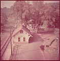 [464 Interior and Exterior Views of Railroad Station Depots, for Fortune Article "The U.S. Depot"], Walker Evans (American, St. Louis, Missouri 1903–1975 New Haven, Connecticut), Color film transparency
