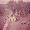 [464 Interior and Exterior Views of Railroad Station Depots, for Fortune Article "The U.S. Depot"], Walker Evans (American, St. Louis, Missouri 1903–1975 New Haven, Connecticut), Color film transparency
