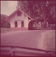 [464 Interior and Exterior Views of Railroad Station Depots, for Fortune Article "The U.S. Depot"], Walker Evans (American, St. Louis, Missouri 1903–1975 New Haven, Connecticut), Color film transparency