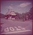 [464 Interior and Exterior Views of Railroad Station Depots, for Fortune Article "The U.S. Depot"], Walker Evans (American, St. Louis, Missouri 1903–1975 New Haven, Connecticut), Color film transparency