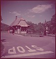 [464 Interior and Exterior Views of Railroad Station Depots, for Fortune Article "The U.S. Depot"], Walker Evans (American, St. Louis, Missouri 1903–1975 New Haven, Connecticut), Color film transparency