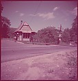[464 Interior and Exterior Views of Railroad Station Depots, for Fortune Article "The U.S. Depot"], Walker Evans (American, St. Louis, Missouri 1903–1975 New Haven, Connecticut), Color film transparency