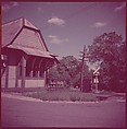 [464 Interior and Exterior Views of Railroad Station Depots, for Fortune Article "The U.S. Depot"], Walker Evans (American, St. Louis, Missouri 1903–1975 New Haven, Connecticut), Color film transparency