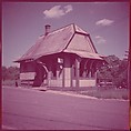 [464 Interior and Exterior Views of Railroad Station Depots, for Fortune Article "The U.S. Depot"], Walker Evans (American, St. Louis, Missouri 1903–1975 New Haven, Connecticut), Color film transparency
