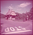 [464 Interior and Exterior Views of Railroad Station Depots, for Fortune Article "The U.S. Depot"], Walker Evans (American, St. Louis, Missouri 1903–1975 New Haven, Connecticut), Color film transparency